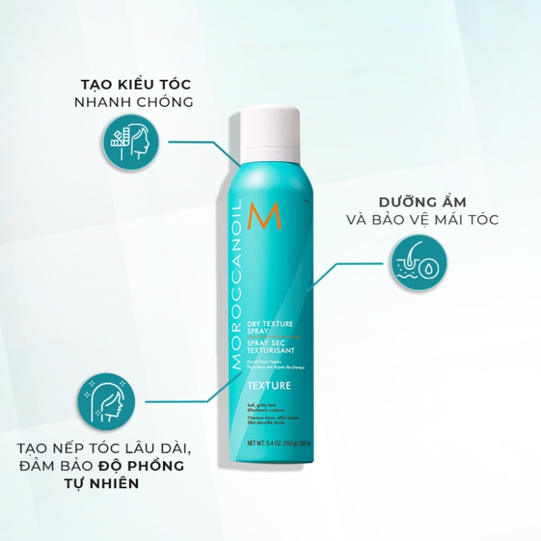 Moroccanoil Dry Texture Spray - Xịt tạo kiểu tóc