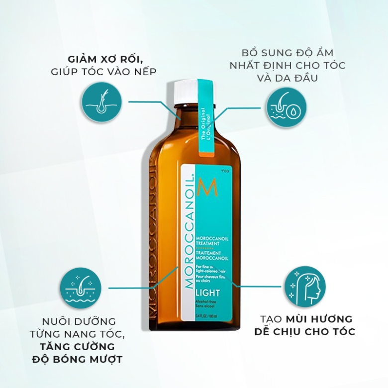 Moroccanoil Treatment Light - Dầu dưỡng tóc sáng màu