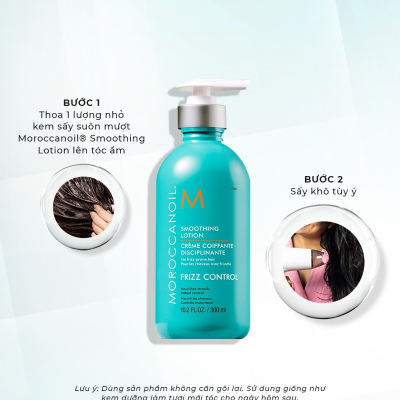 Moroccanoil Smoothing Lotion - Kem sấy suôn mượt