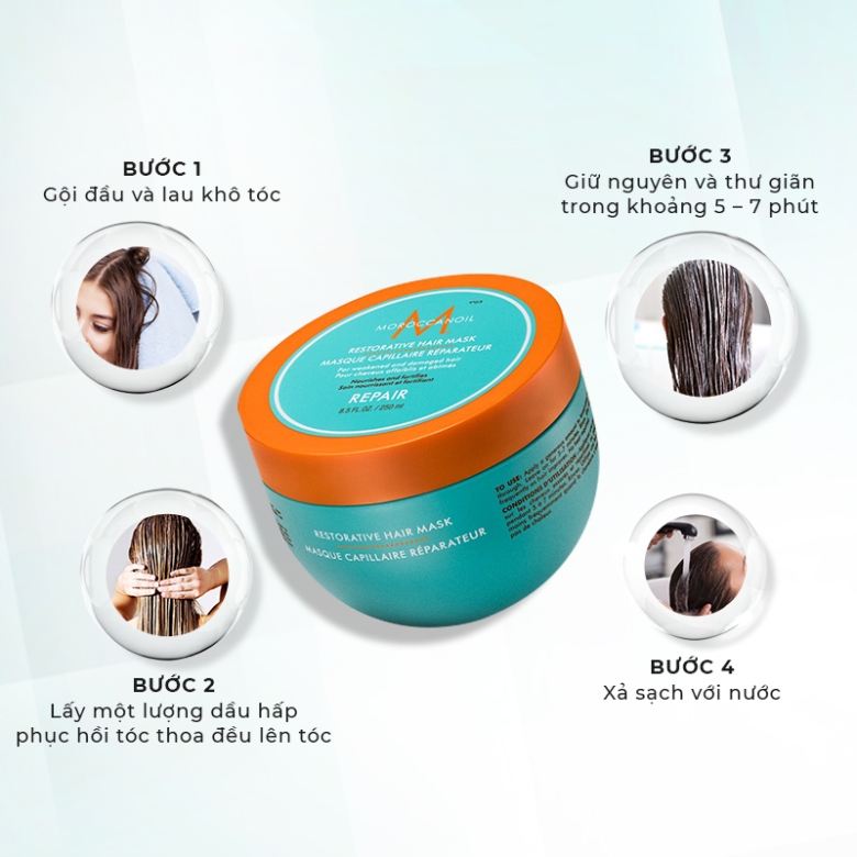 Moroccanoil Restorative Hair Mask - Dầu hấp phục hồi tóc