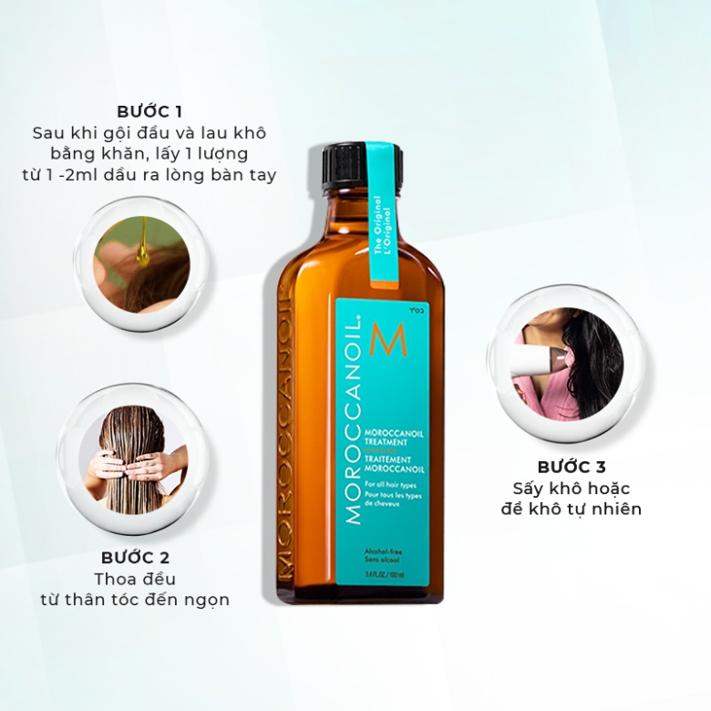 Dầu dưỡng tóc Moroccanoil Treatment Original nguyên bản