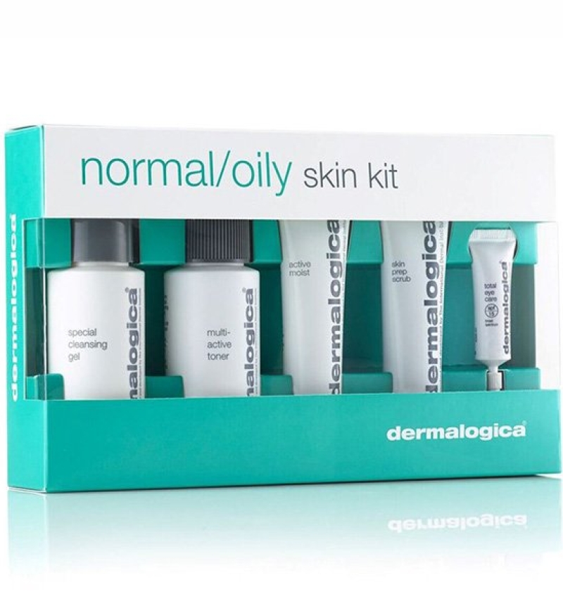 Bộ kit chăm sóc da dầu/thường Dermalogica Skin Care Basics – Normal/Oily Kit