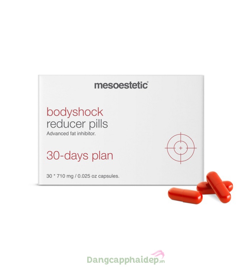 Viên Uống Giảm Cân Mesoestetic Bodyshock Reducer Pills 30 Viên – Tây Ban Nha