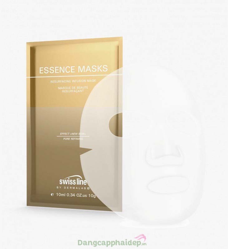 Mặt nạ trẻ hóa da Swissline Essence Masks Resurfacing Infusion Mask 10x10ml