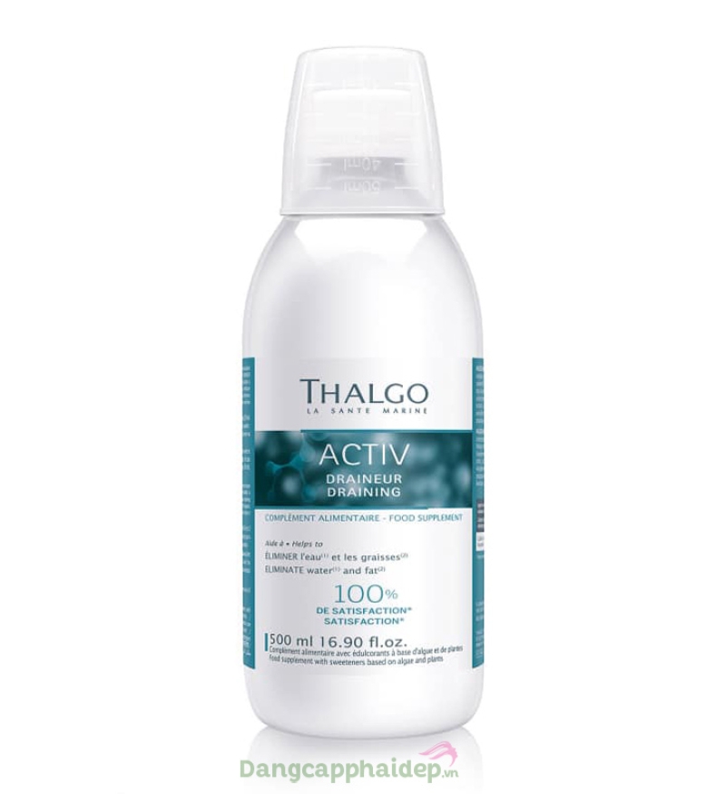 Thalgo -  Activ Draining nước uống giải độc, đào thải nước và mỡ thừa hỗ trợ giảm cân trong 7 ngày