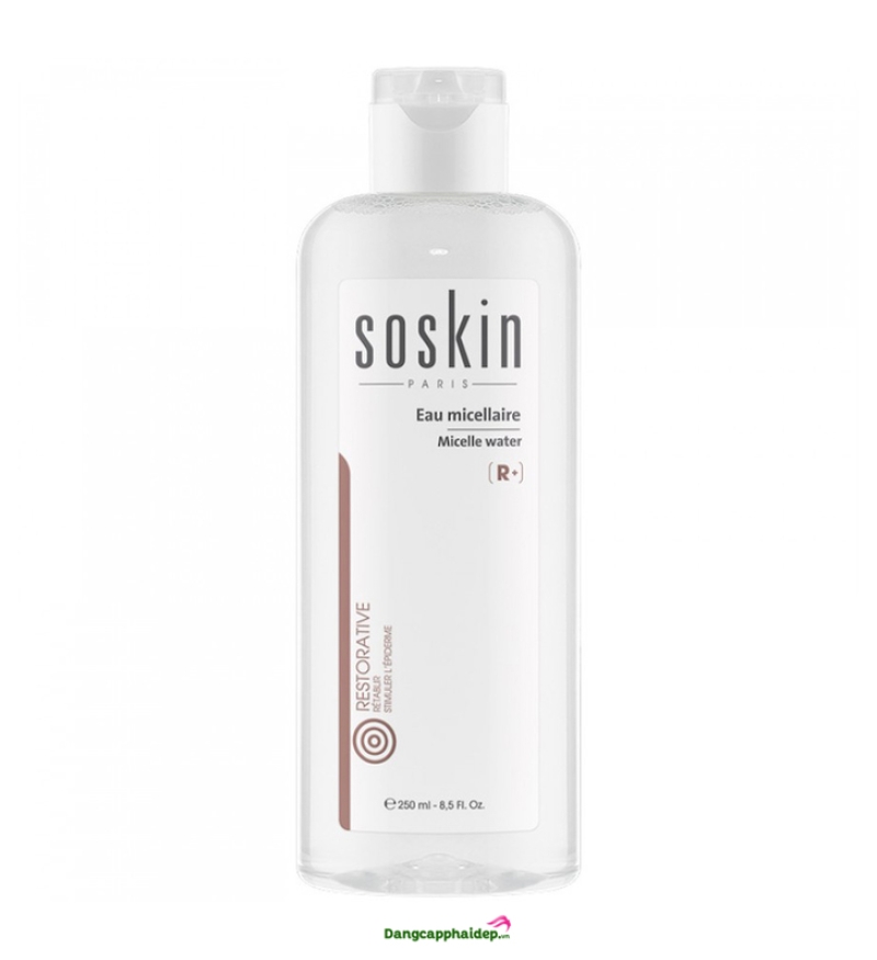 Soskin Micelle Water - Nước tẩy trang nhẹ nhàng 250ml