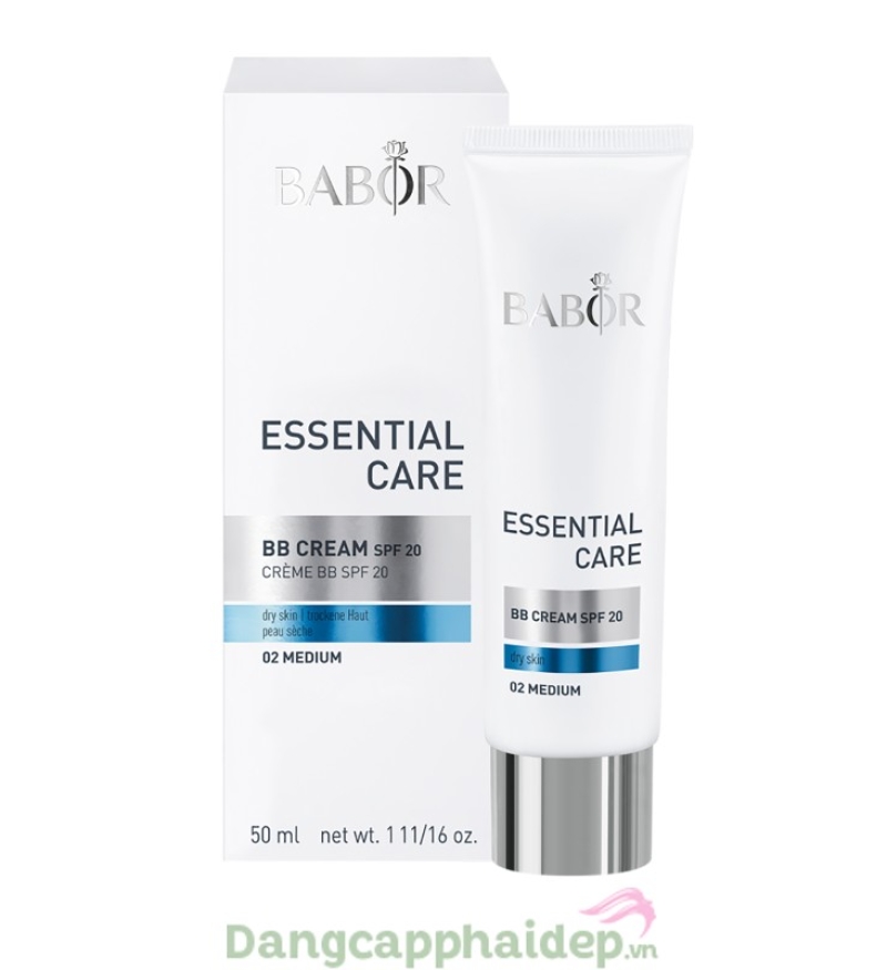 Babor Essential Care BB Cream SPF20 50ml - Kem BB bảo vệ da, che phủ khuyết điểm