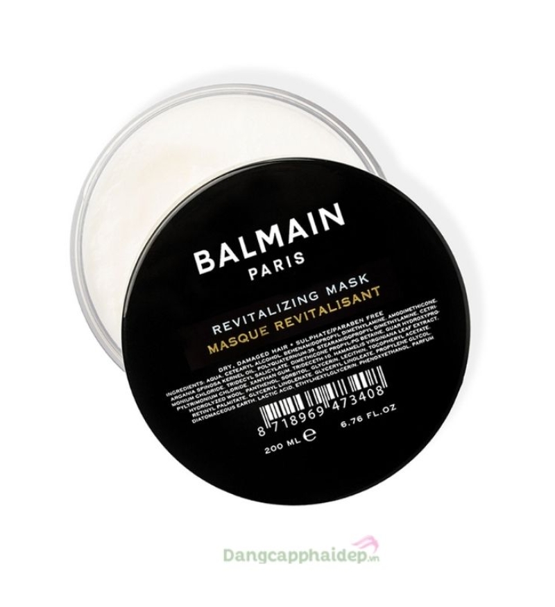 Balmain Hair Revitalizing Mask 200ml - Mặt nạ tái tạo phục hồi tóc hư tổn