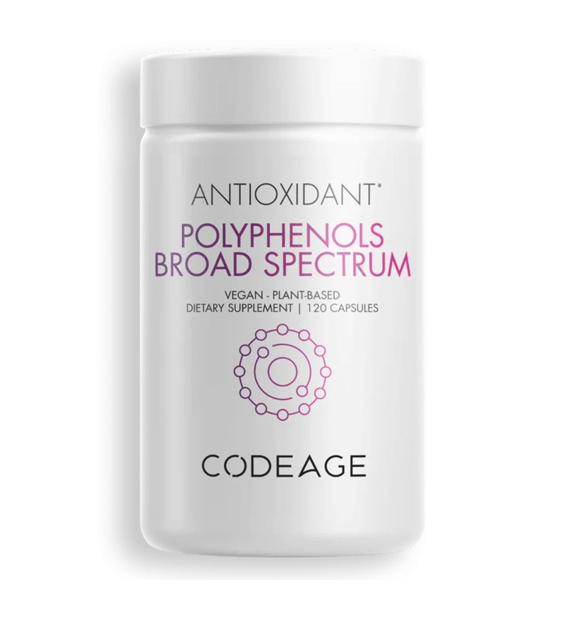 Viên uống chống nắng Codeage Polyphenols Broad Spectrum hộp 120 viên