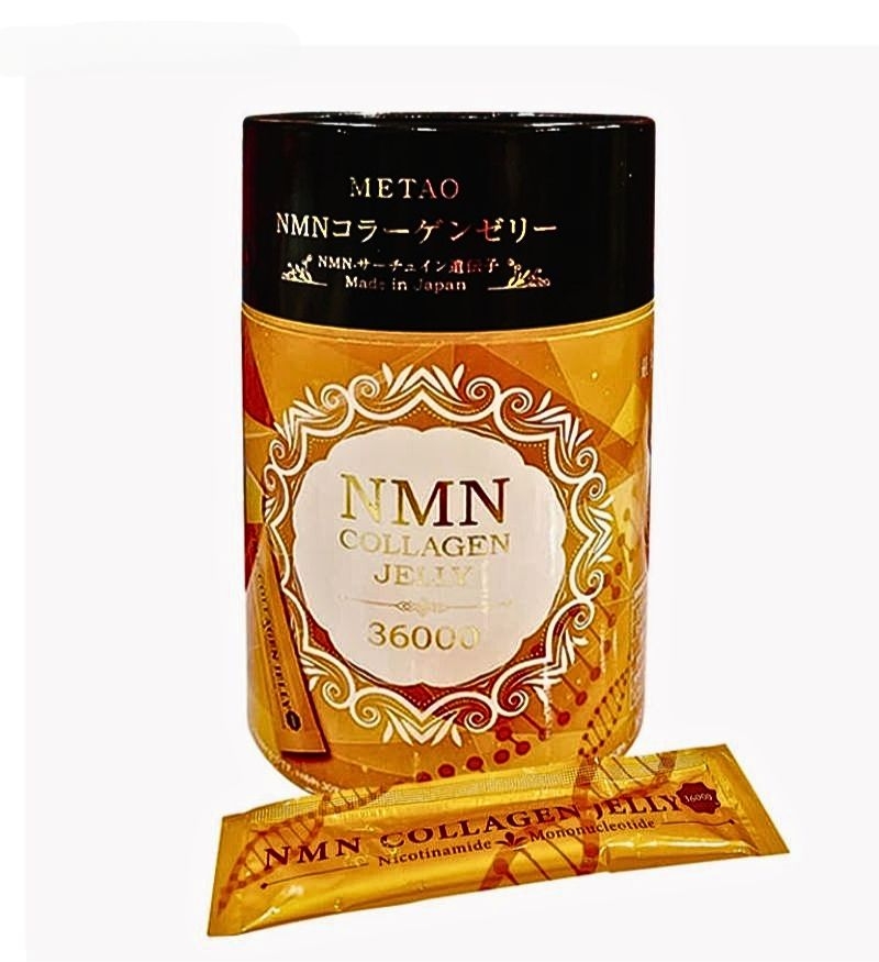 Thạch chống lão hóa NMN Collagen Jelly 36000 Metao 30 gói