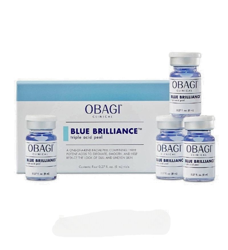 Bộ peel tái cấu trúc nền da Obagi Clinical Blue Brilliance Triple Acid Peel