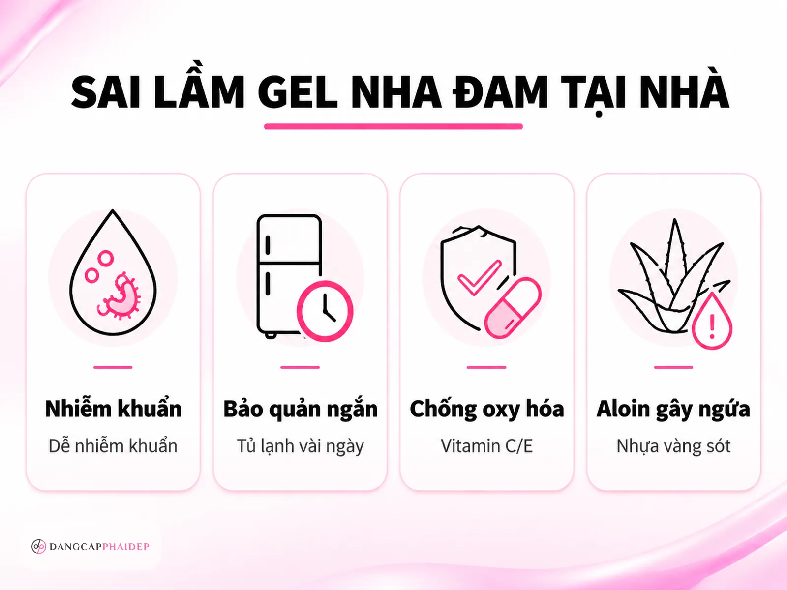 Sai lầm 5: tự làm gel tại nhà sai cách và bảo quản không đúng
