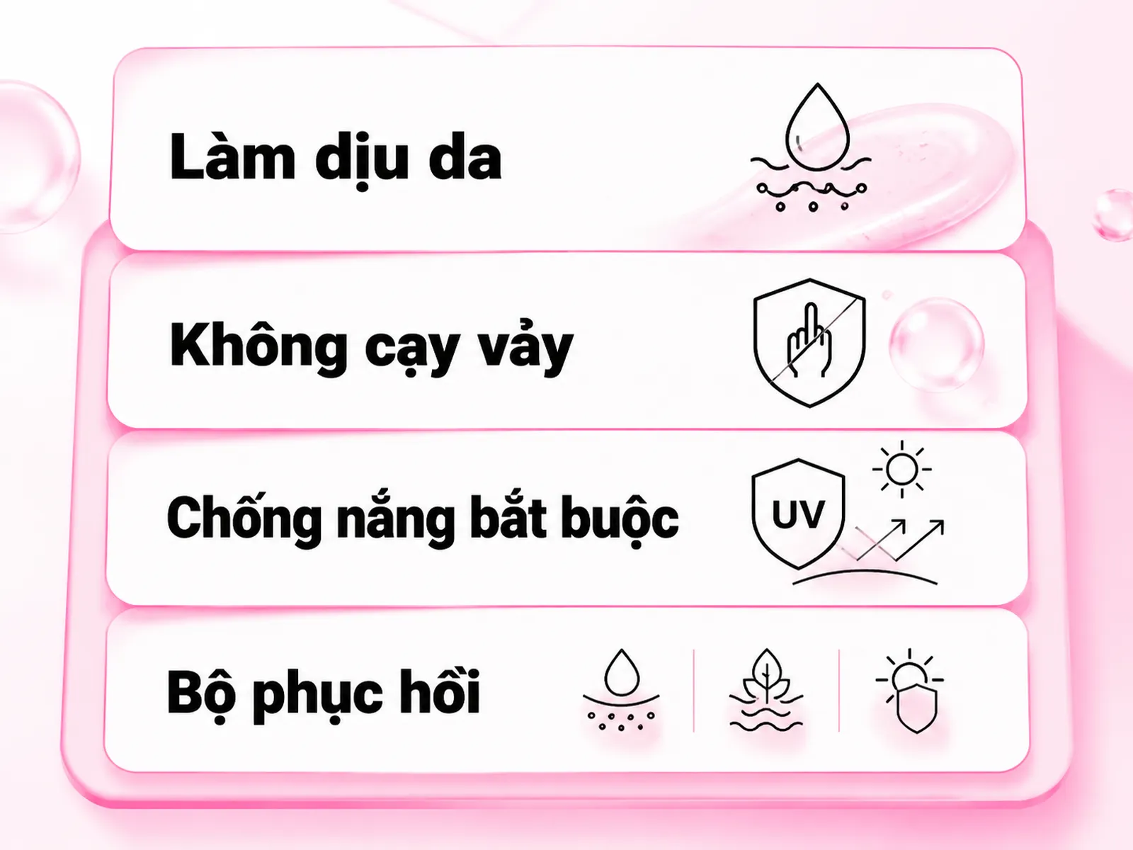 Chăm sóc và phục hồi da sau thủ thuật: phác đồ 7 ngày