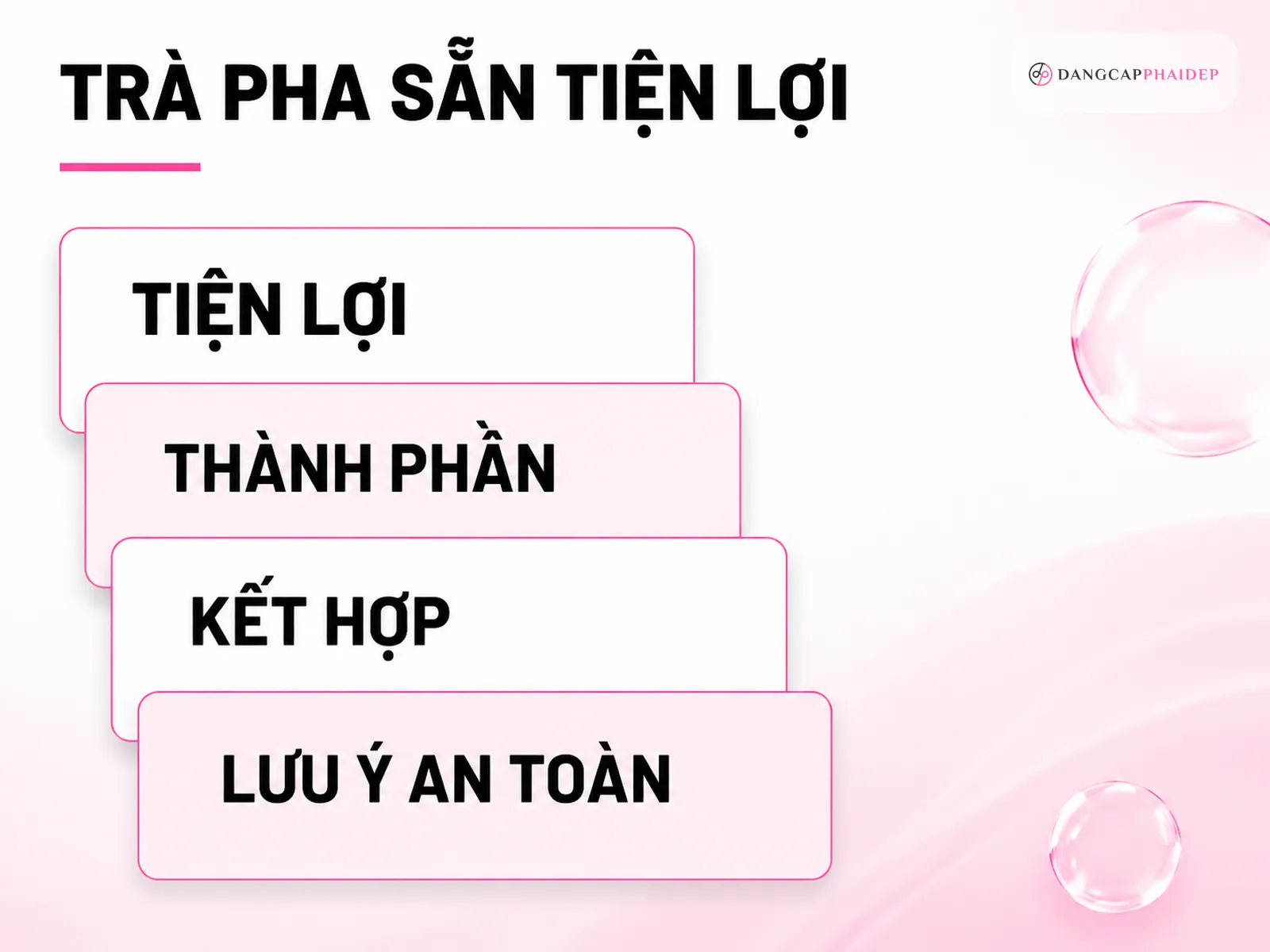infographic trà giảm cân pha sẵn tiện lợi và lưu ý sử dụng đúng cách