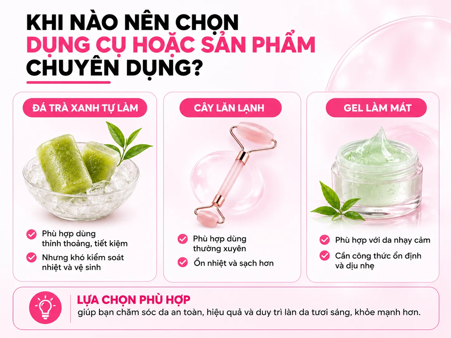 Khi nào nên chọn dụng cụ hoặc sản phẩm chuyên dụng