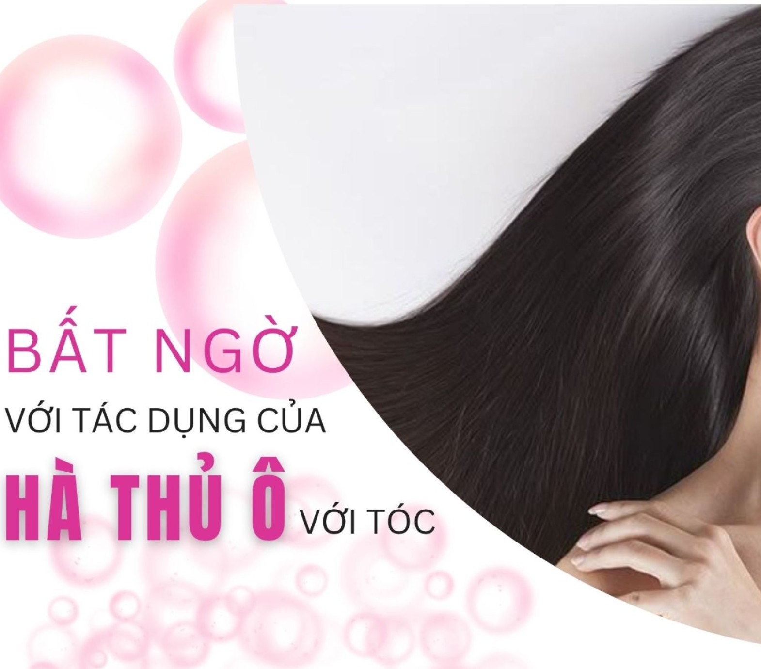 Bất ngờ với tác dụng của hà thủ ô với tóc