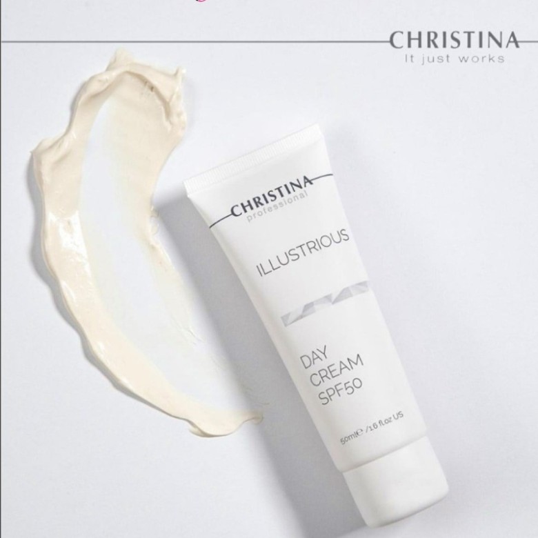 日焼け止め CHRISTINA ILLUSTROUS DAY CREAM Illustrious Brightening Day Cream SPF 50 - High Protection