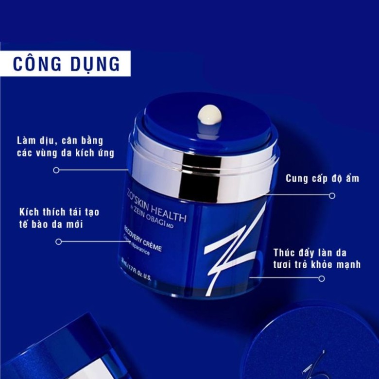 Kem phục hồi da Zo Skin Health Recovery Creme cho mọi loại da 50ml