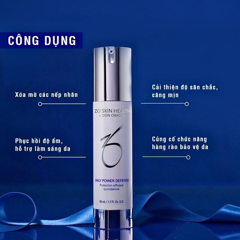 Zo Skin Health Daily Power Defense 50ml - Kem phục hồi da