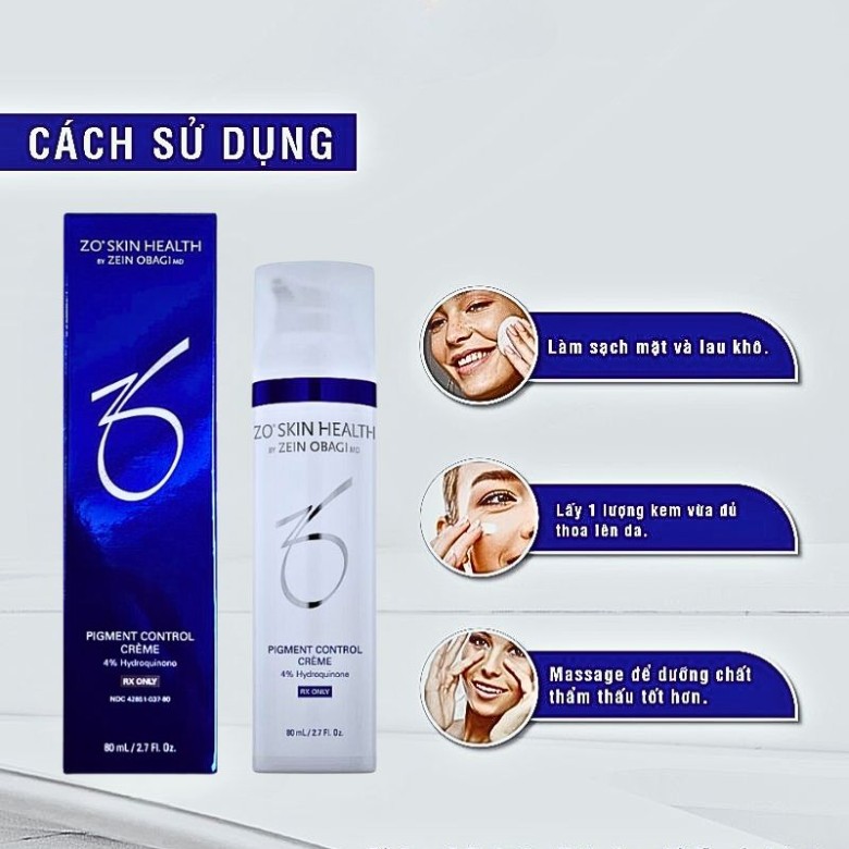 Zo Skin Health Pigment Control + Brightening Crème trị nám trắng da