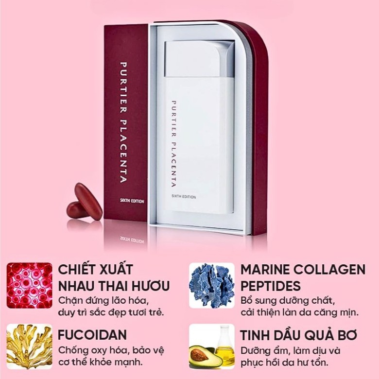 食品 PURTIER Placenta Sixth Edition リーウェイ PURTIER PLACENTA SIXTH EDITION 60粒 - メルカリ