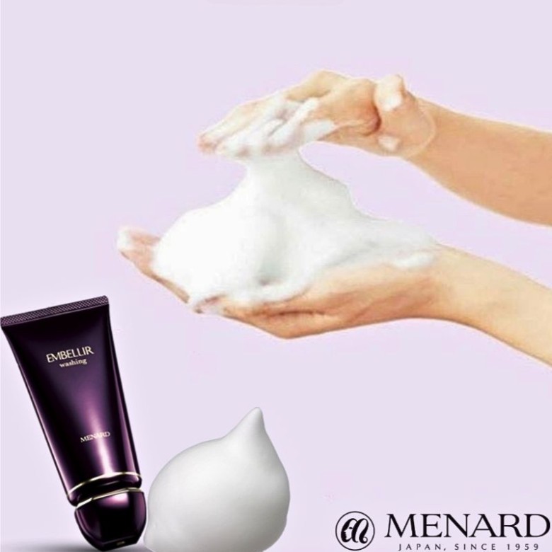 Kem rửa mặt làm sạch sâu và ngừa lão hóa Menard Embellir Washing