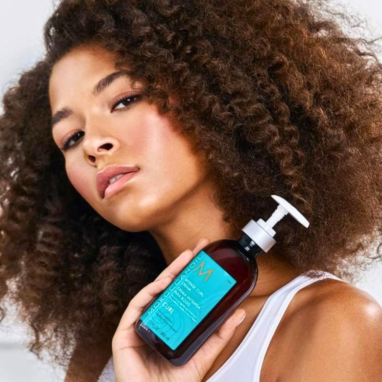 Kem tạo sóng xoăn Moroccanoil Intense Curl Cream chai 300ml