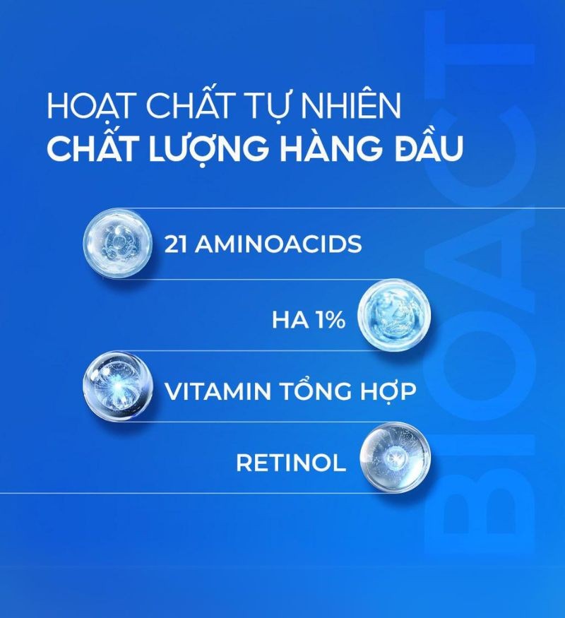Tinh chất phục hồi căng bóng chống lão hóa da Mesotech Bioact hộp 10 ...