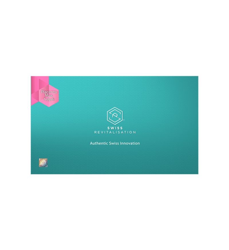 Viên uống nhau thai chống lão hóa tiên tiến Swiss Revitalisation Placenta Max Softgels hộp 30 viên
