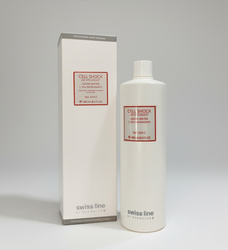 Nước cân bằng Swissline Good Water – Toner Enzyme dưỡng ẩm và phục hồi da 480ml - MS 1214C