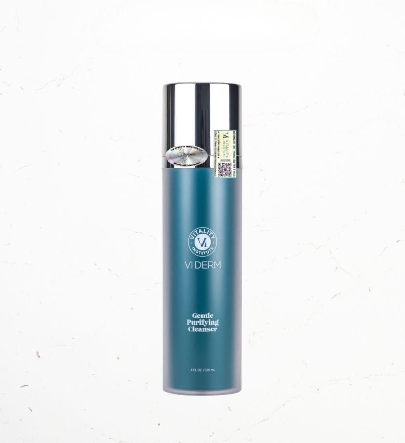 Sữa rửa mặt làm sạch sâu da VI Derm Gentle Purifying Cleanser 120ml