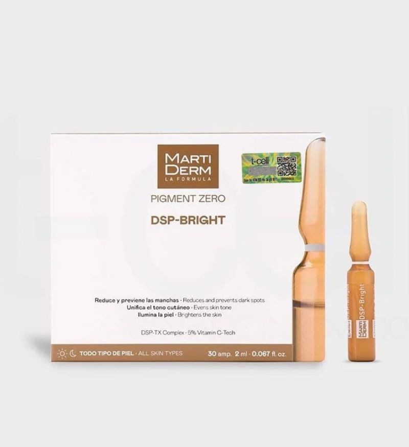 Tinh chất giảm đốm sắc tố, làm sáng da MartiDerm Pigment Zero DSP Bright 30 ống x 2ml