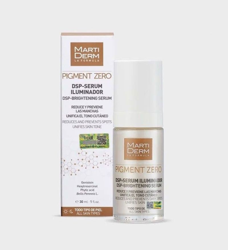 Tinh chất làm sáng da, mờ thâm Martiderm Pigment Zero DSP Serum Illuminator 30ml