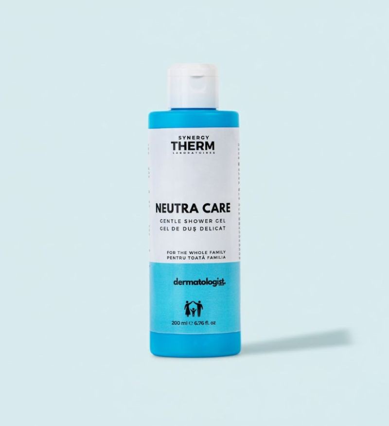 Sữa tắm mềm mịn dịu nhẹ, chống khô da Synergy Therm NeutraCare Gentle Shower Gel