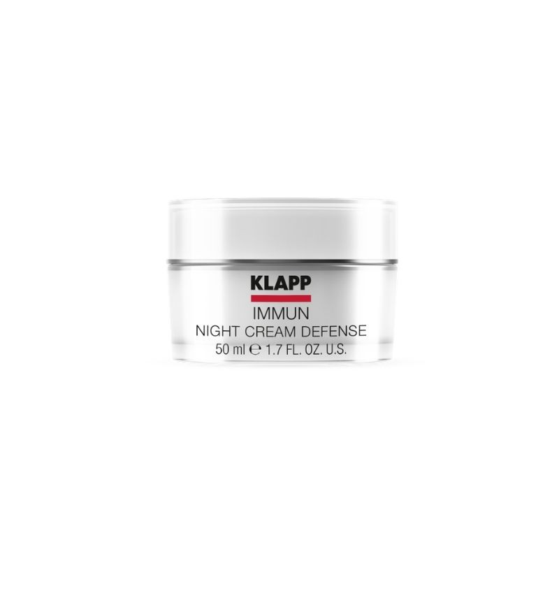 Kem dưỡng đêm phục hồi và dưỡng ẩm dành cho da khô, kém sắc Klapp IMMUN Night Cream Defense 50ml