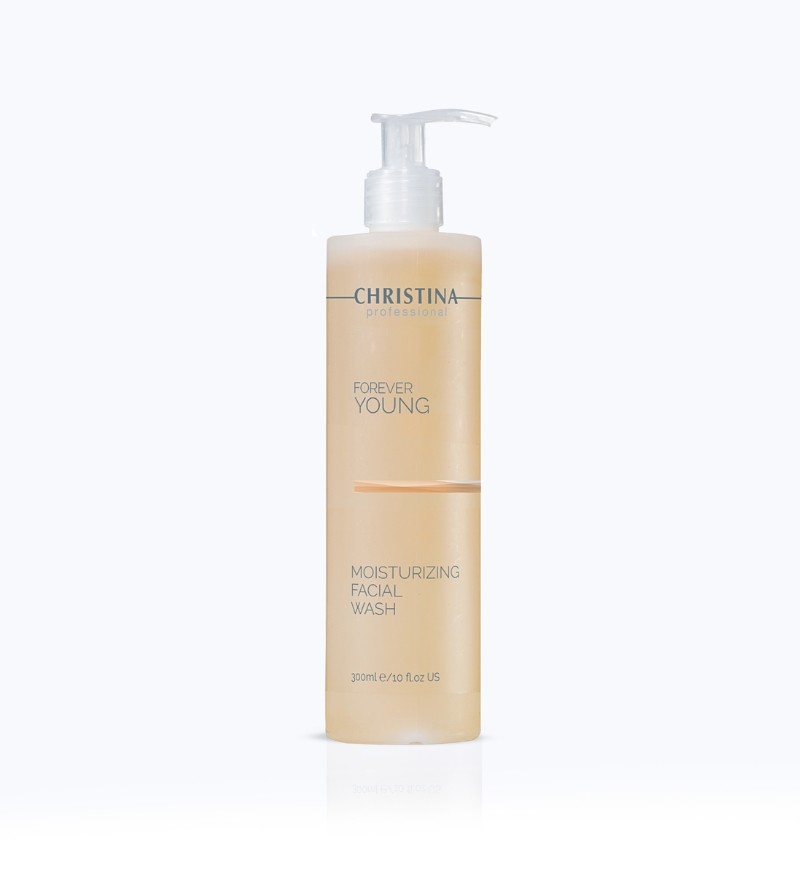 Sữa rửa mặt làm sạch dưỡng ẩm Christina Forever Young Moisturizing Facial Wash 300ml