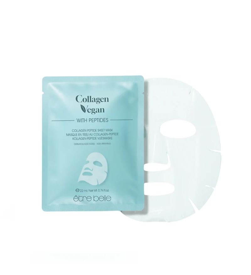 Mặt nạ giấy phục hồi và tăng đàn hồi da Être Belle Collagen Vegan Mask