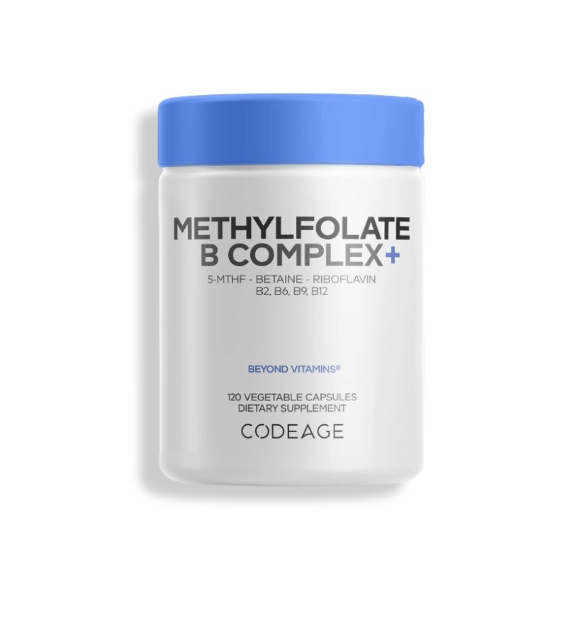Viên uống bổ não Codeage Methylfolate B Complex hộp 120 viên