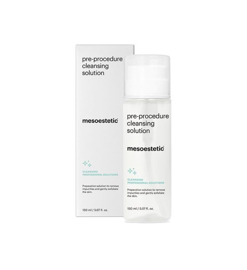 Mesoestetic Pre-procedure cleansing solution 150ml – “Lột xác” cho da sáng hồng