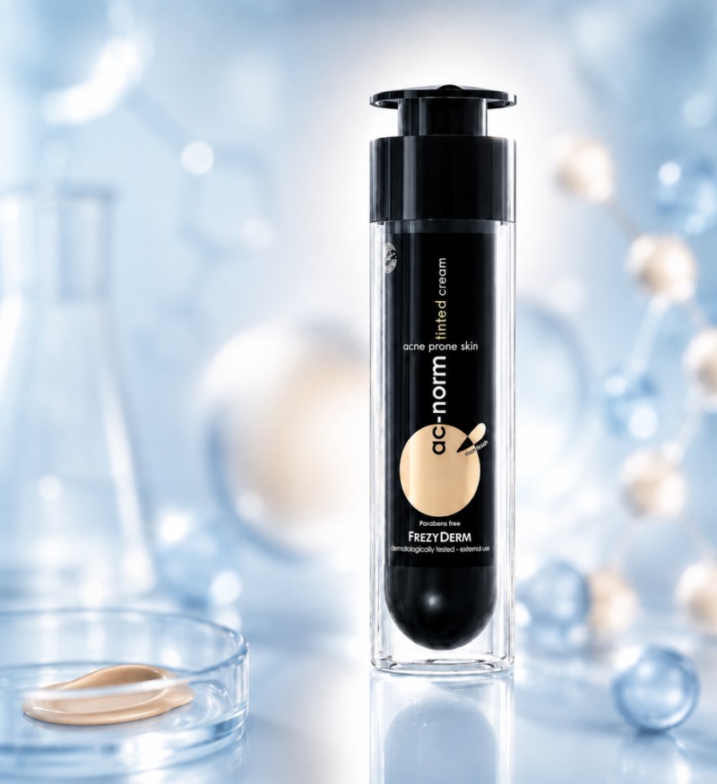 Kem lót trang điểm kết hợp che phủ khuyết điểm Frezyderm Ac-Norm Tinted Cream 50ml