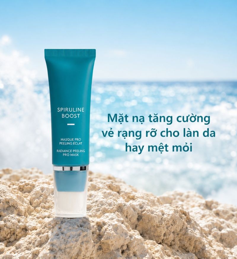 Mặt nạ tăng cường vẻ rạng rỡ cho làn da mệt mỏi Thalgo Radiance Peeling Pro Mask 50ml