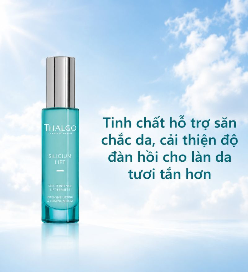 Tinh chất hỗ trợ săn chắc da, cải thiện độ đàn hồi cho làn da tươi tắn hơn Thalgo Intensive Lifting & Firming Serum 30ml