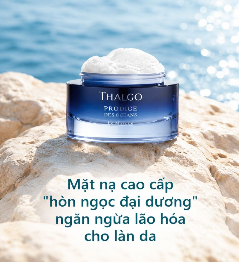 Mặt nạ cao cấp “hòn ngọc đại dương” giúp cải thiện dấu hiệu lão hóa cho làn da tươi trẻ Thalgo Le Masque 50ml