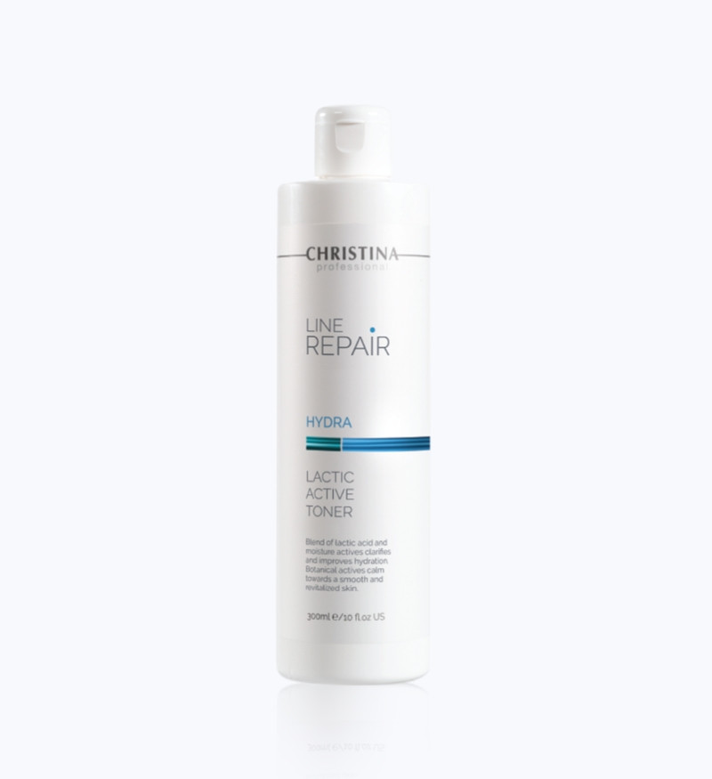 Nước cân bằng tăng cường dưỡng ẩm Christina Line Repair Hydra Lactic Active Toner 300ml