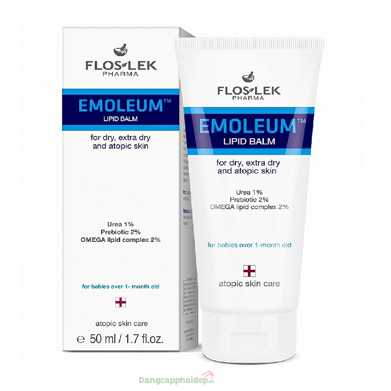 Kem dưỡng da Floslek Lipid Balm 50ml cho da căng mướt mịn màng