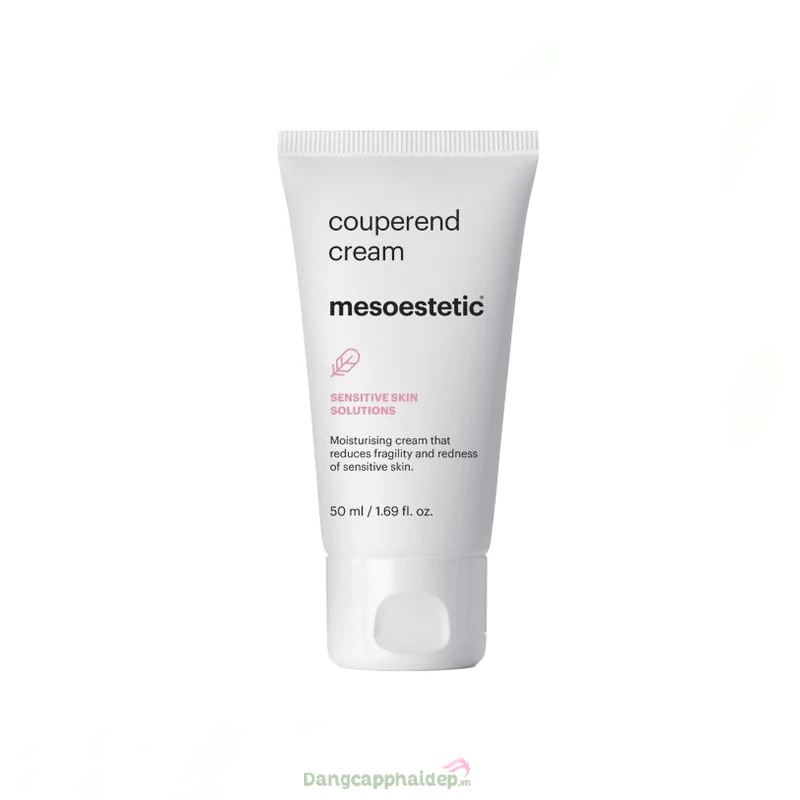 Kem dưỡng ẩm Mesoestetic Couperend Cream làm dịu vết mẩn đỏ và phục hồi da