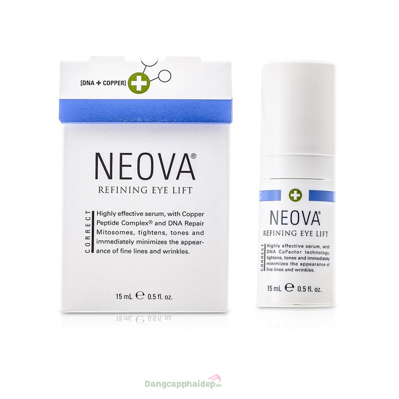 Kem xoá nếp nhăn vùng mắt Neova Refining Eye Lift 15ml