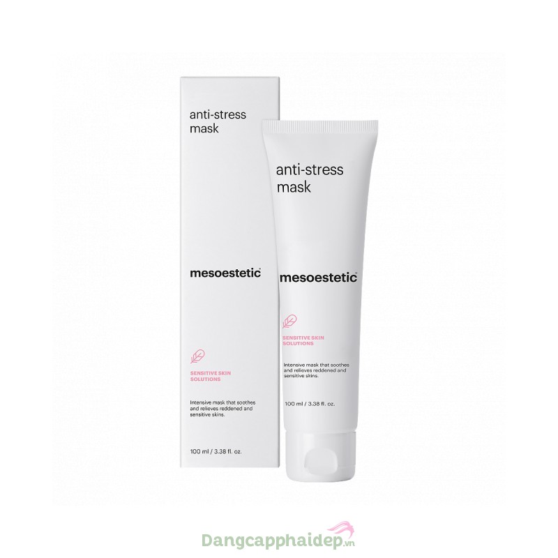 Mesoestetic Anti-stress Face Mask 100ml - Mặt nạ làm dịu da, giảm kích ứng cấp tốc bán chạy số 1 tại Tây Ban Nha