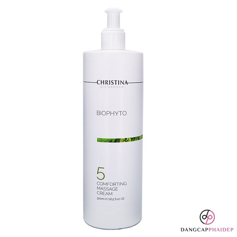 Kem massage thư giãn cung cấp dưỡng chất Christina BioPhyto Comforting Massage Cream 500ml.