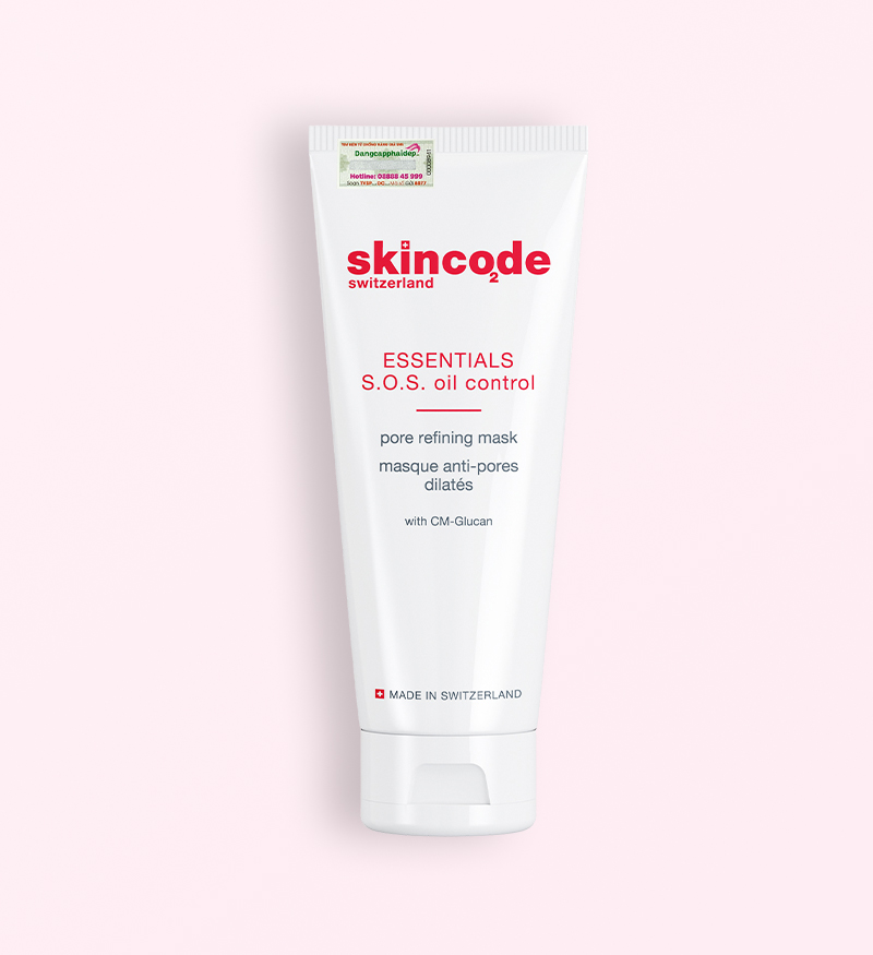 Mặt nạ Skincode S.O.S Oil Control Pore Refining Mask sạch dầu giảm mụn 75ml - MS 1703